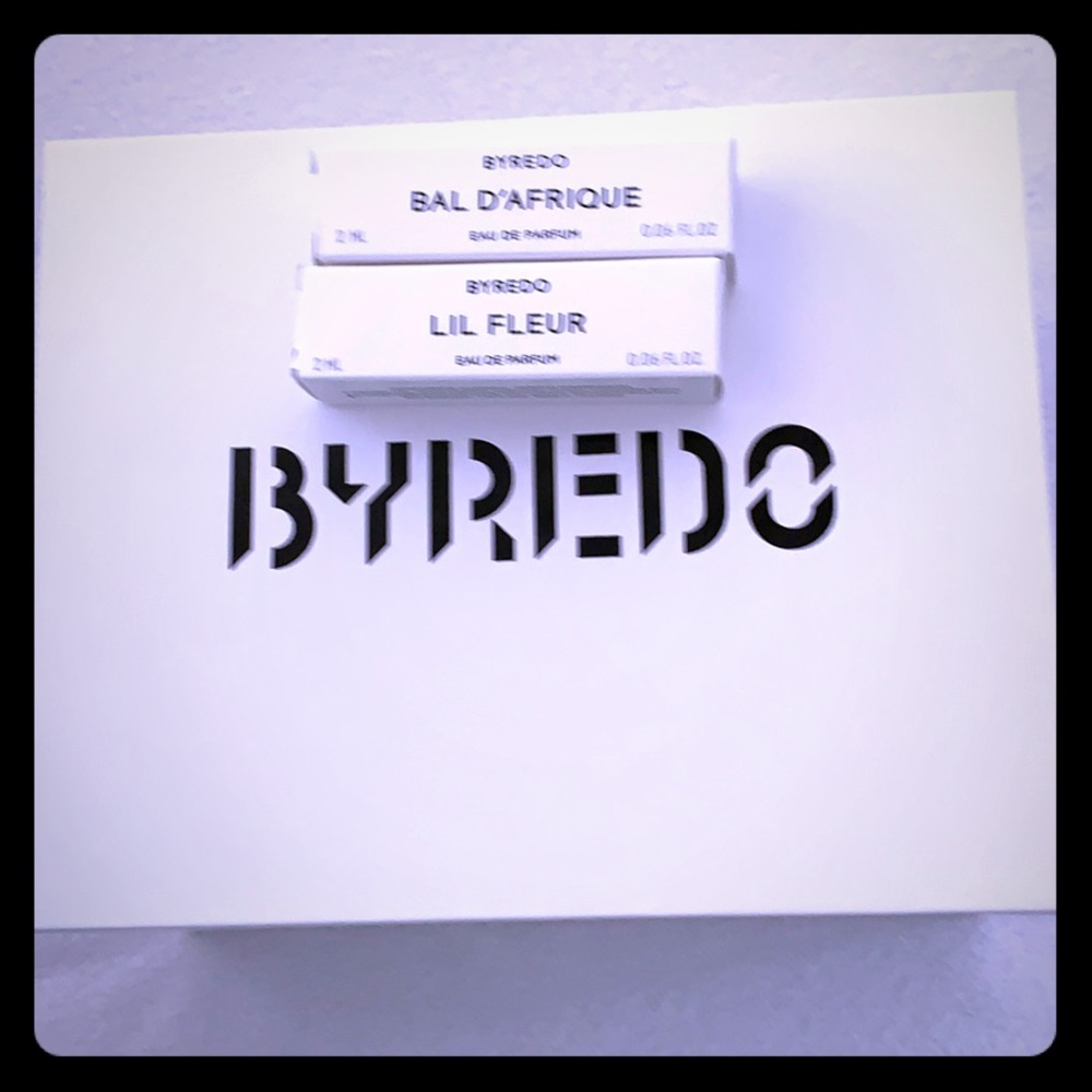 Byredo box with Bal D’Afrique and LIl Fleur